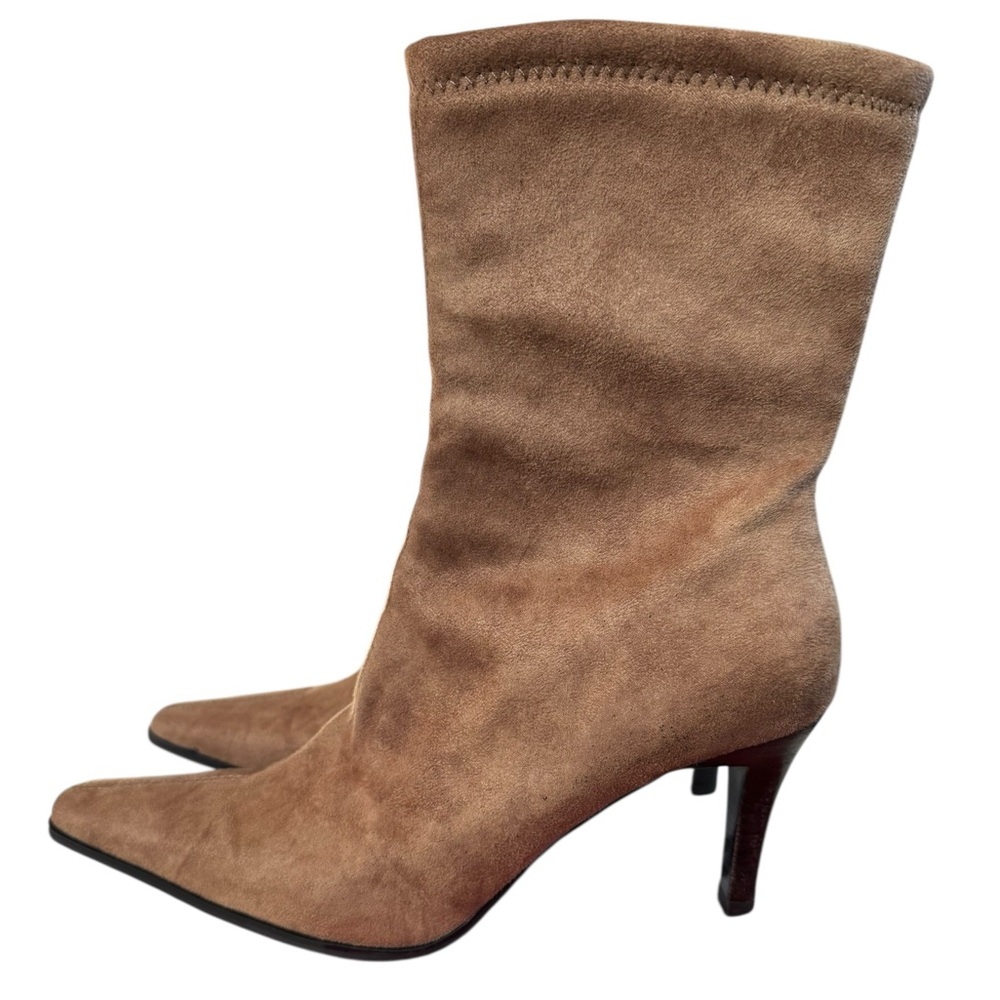 Diba pointed toe zip up boots size 8.5